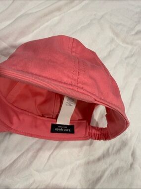 kate spade Pink Cotton Visor Hat